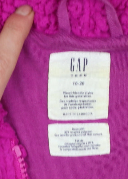 Girls UK Size 16-18 Years Gap Pink Basic Jacket