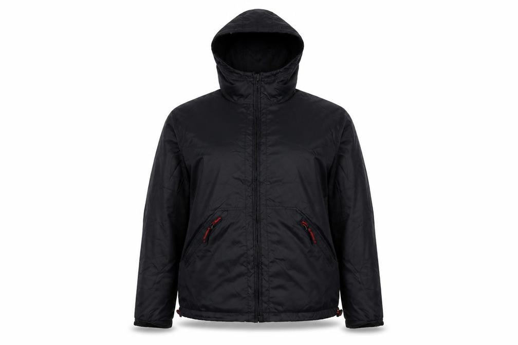 Next Women’s Black Hooded Puffer Jacket UK 12 Zip Winter Coat