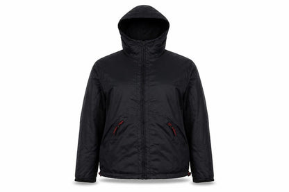 Next Women’s Black Hooded Puffer Jacket UK 12 Zip Winter Coat
