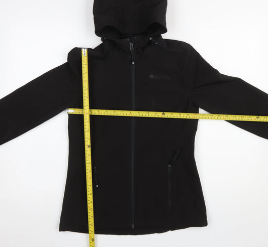 Womens UK Size 6 Mountain Warehouse Black Soft Shell
