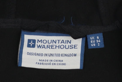 Womens UK Size 6 Mountain Warehouse Black Soft Shell
