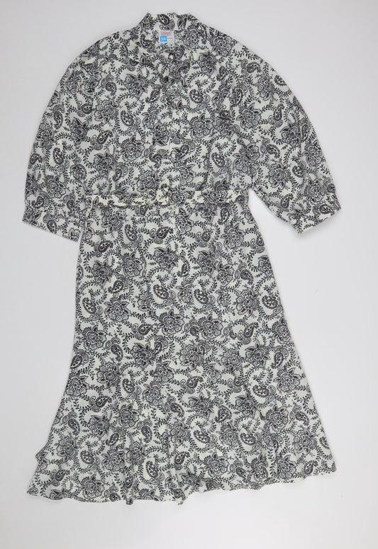 Womens UK Size 14 Marks and Spencer Shirt Dress