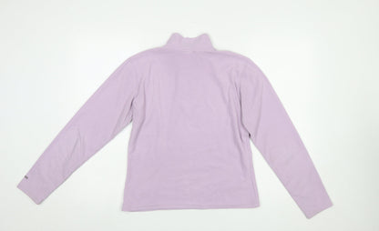 Womens UK Size S The North Face Purple Pullover Sweatshirt