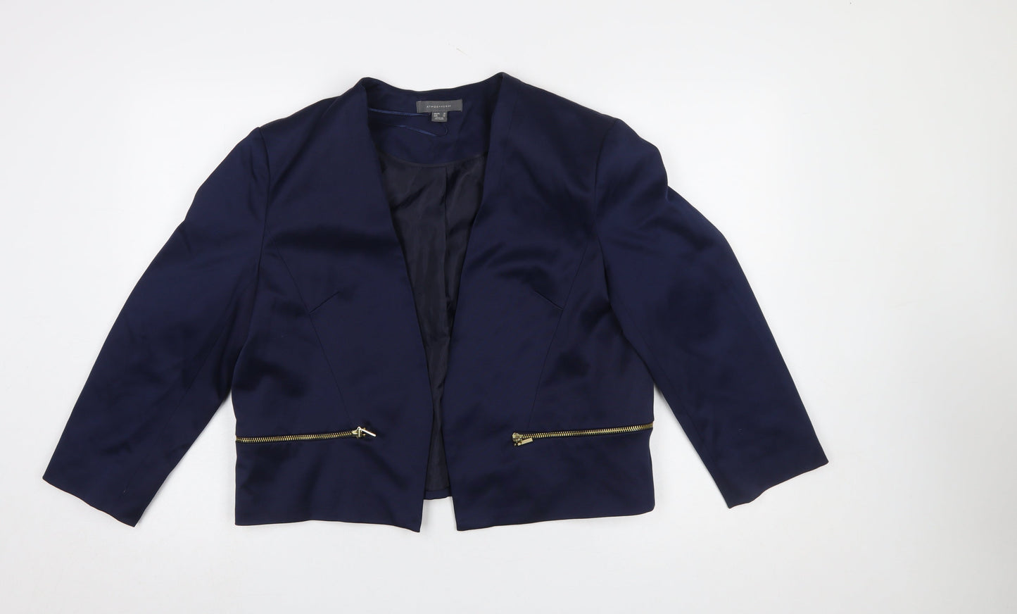 Womens UK Size 18 Atmosphere Regular Blue Blazer