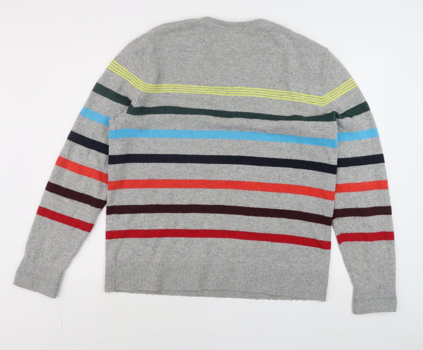 Mens UK Size L Gap Grey Pullover Jumper