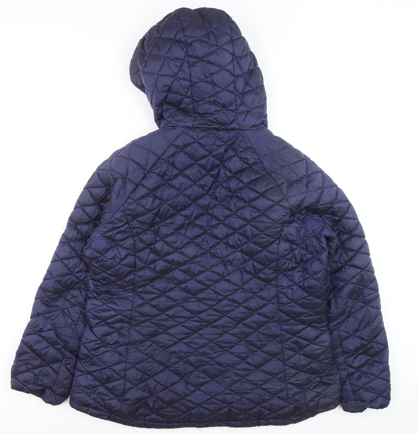 Womens UK Size XL Steve Madden Blue Puffer Jacket
