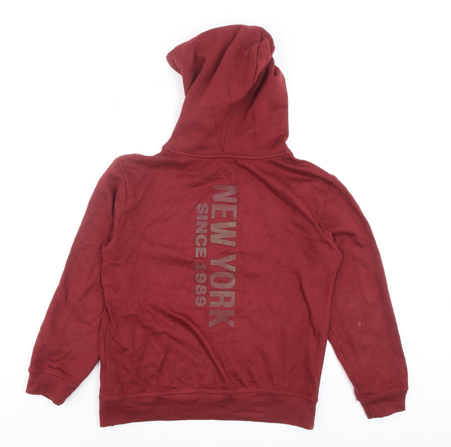 Teens UK Size 12 Plus DKNY Jeans Red Pullover Hoodie