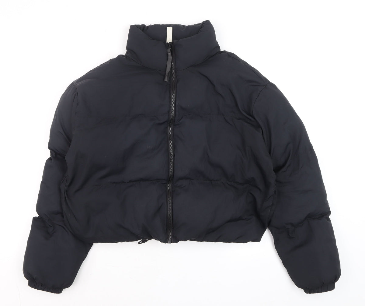 Mens UK Size S Fabletics Black Puffer Jacket