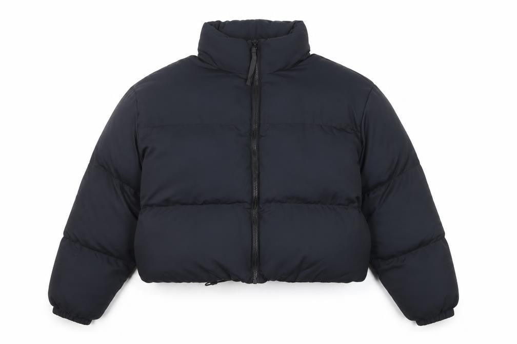 Mens UK Size S Fabletics Black Puffer Jacket