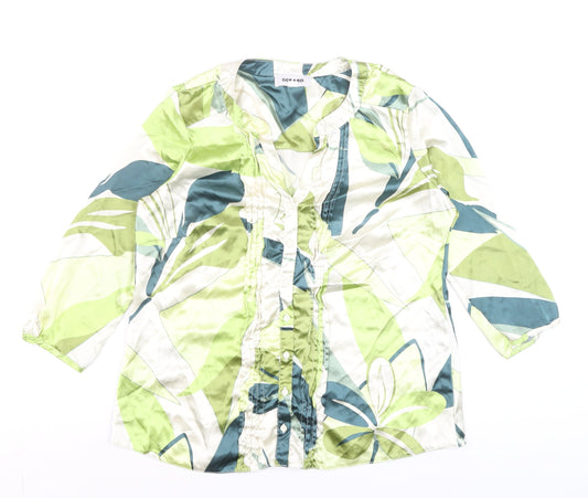 Womens UK Size 12 Gerard Multicoloured Tunic Blouse
