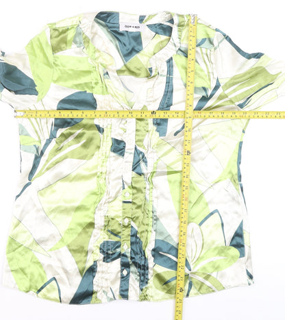 Womens UK Size 12 Gerard Multicoloured Tunic Blouse