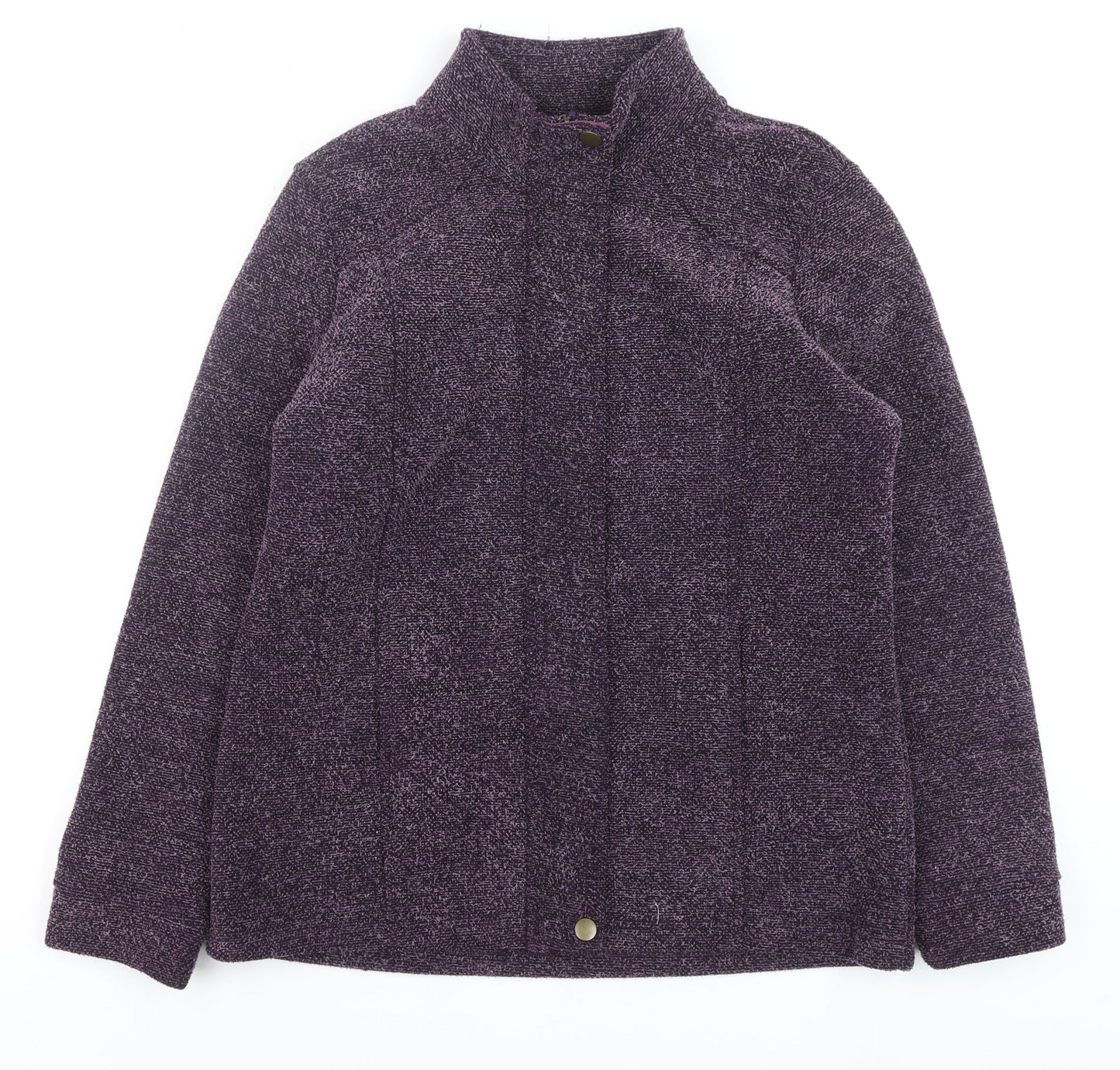 Womens UK Size 10 Marks and Spencer Purple Basic Jacket