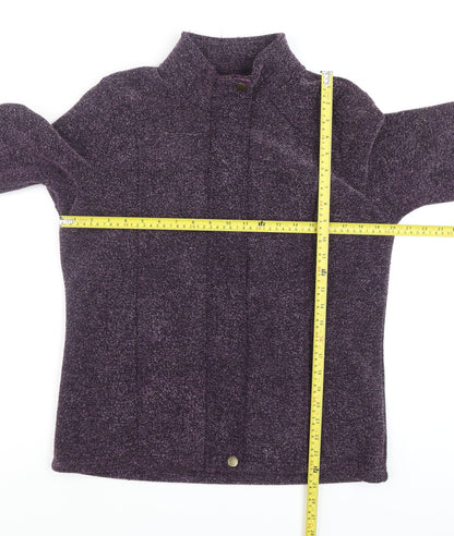 Womens UK Size 10 Marks and Spencer Purple Basic Jacket