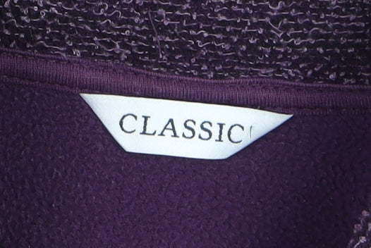 Womens UK Size 10 Marks and Spencer Purple Basic Jacket