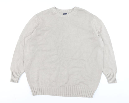 Mens UK Size M Gap Beige Pullover Jumper