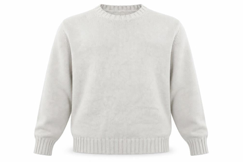 Gap Men's Beige Cotton Crew Neck Pullover Jumper Size M