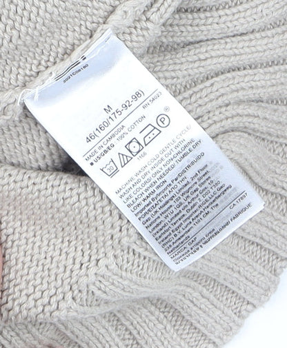 Mens UK Size M Gap Beige Pullover Jumper