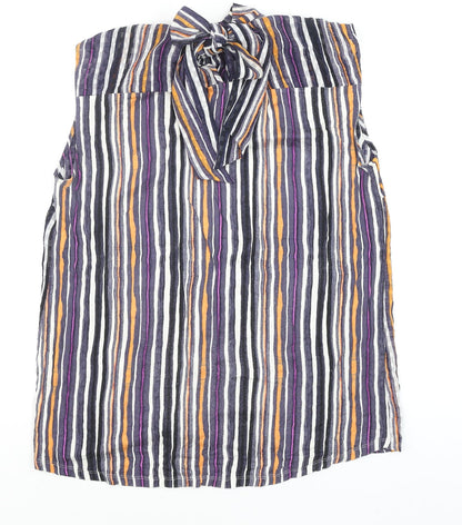 Womens UK Size 14 NEXT Multicoloured Camisole Blouse