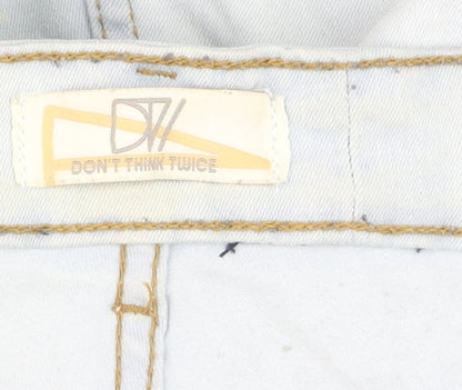 Womens UK Size 22 Don't Think Twice Slim Fit Skinny Blue Jeans