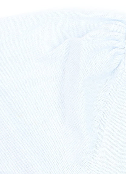 Womens UK Size S Oasis White Pullover Jumper
