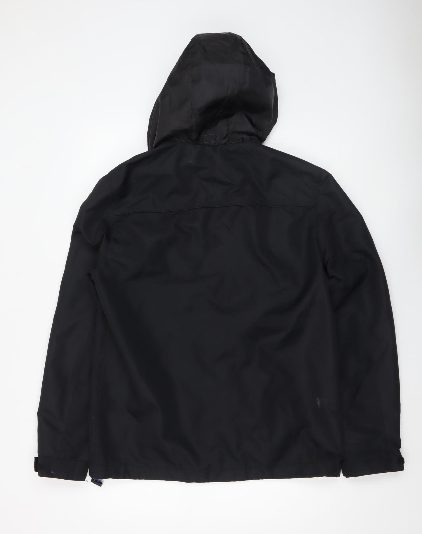 Mens UK Size M F&F Black Parka Coat