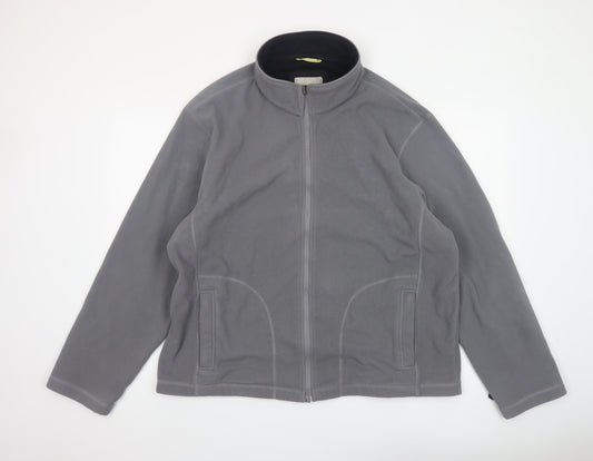 Mens UK Size 2XL Haggar Grey Basic Jacket