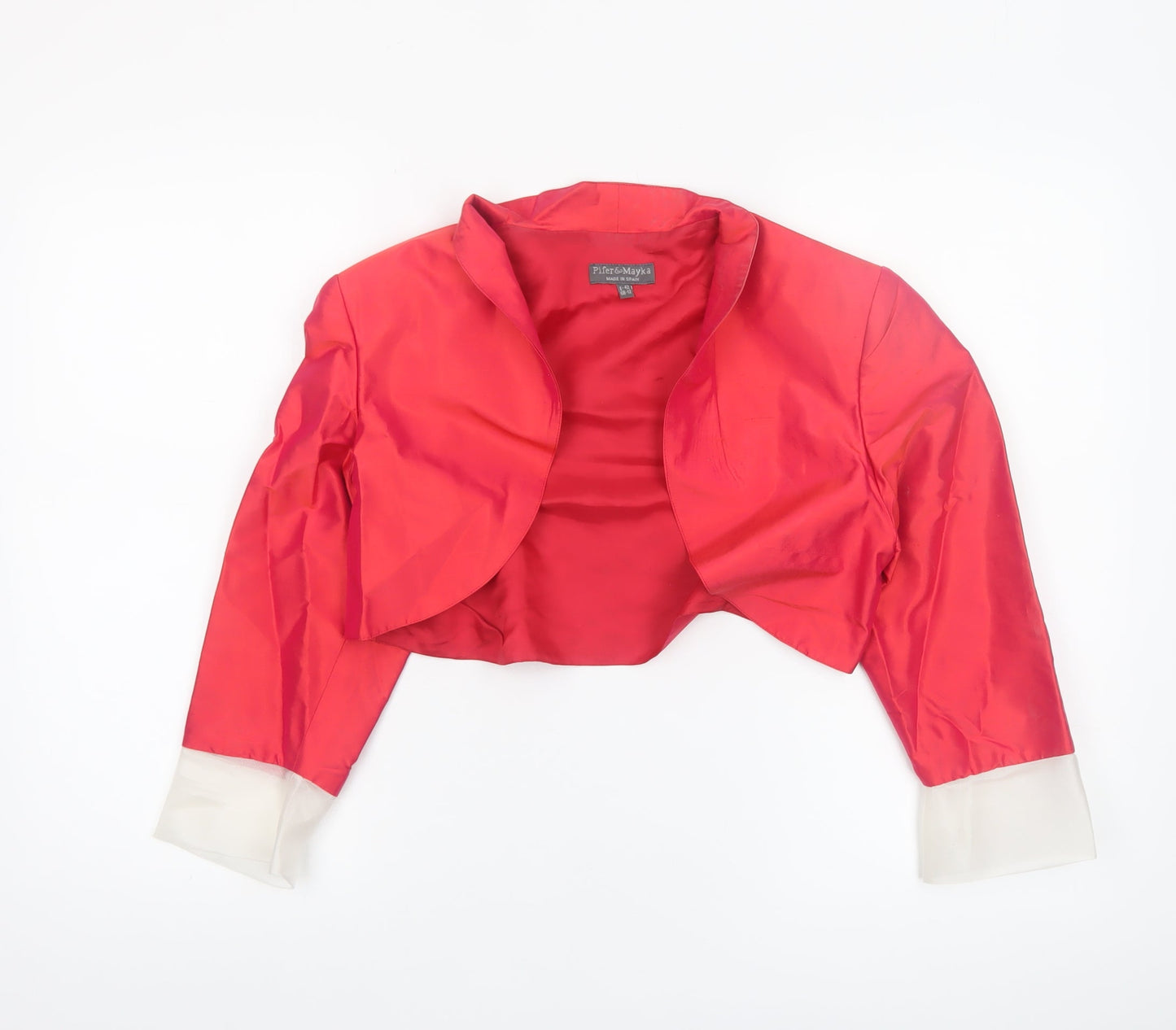 Womens UK Size 12 Pifer & Mayka Regular Red Blazer