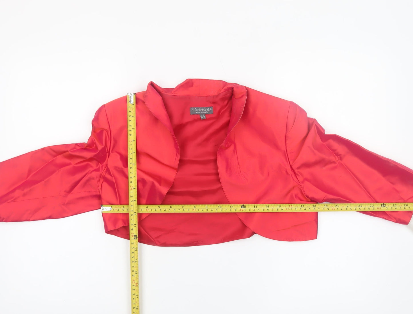 Womens UK Size 12 Pifer & Mayka Regular Red Blazer