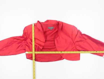 Womens UK Size 12 Pifer & Mayka Regular Red Blazer