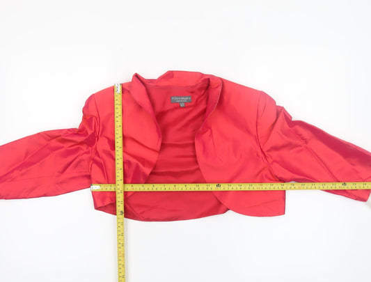 Womens UK Size 12 Pifer & Mayka Regular Red Blazer