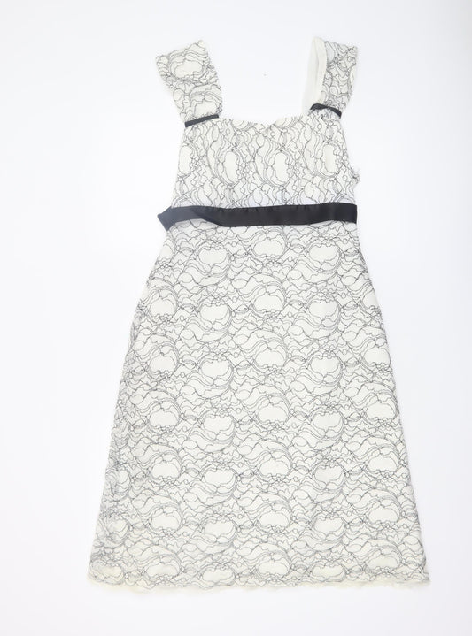 Womens UK Size 14 Allison A-Line Dress