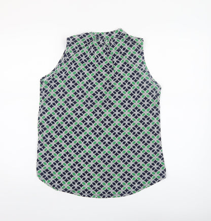 Womens UK Size M SJS Multicoloured Basic Blouse