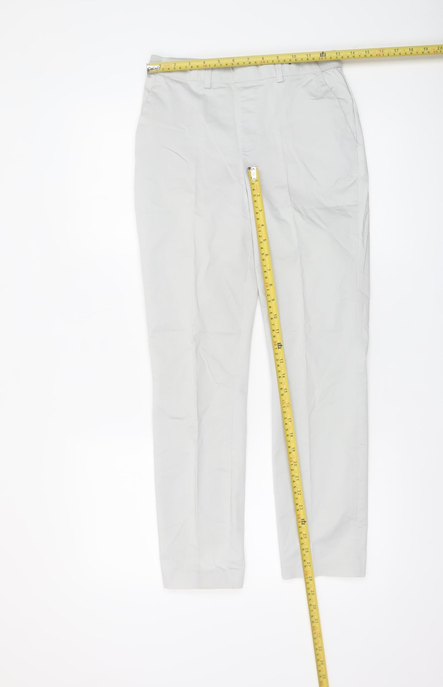 Womens UK Size 8 Dunnes Regular Fit Chino Beige Trousers