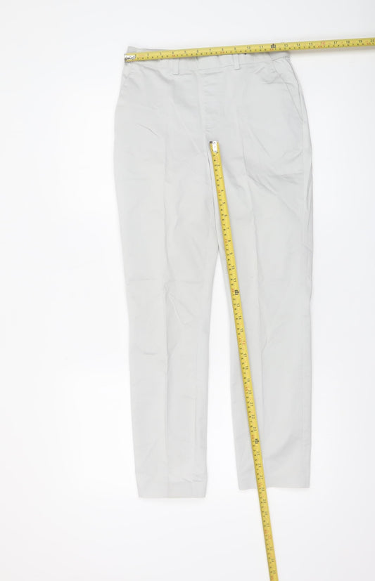 Womens UK Size 8 Dunnes Regular Fit Chino Beige Trousers