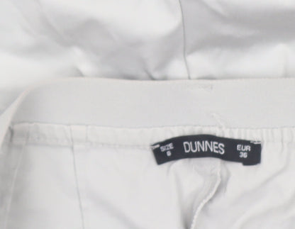 Womens UK Size 8 Dunnes Regular Fit Chino Beige Trousers