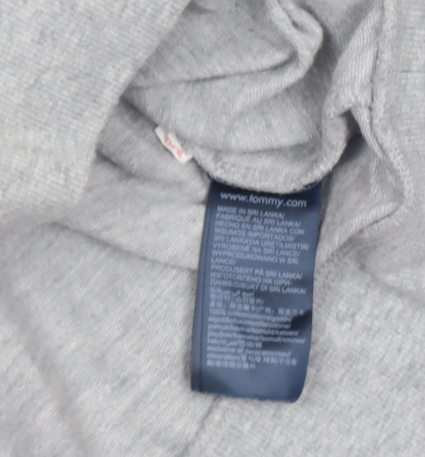 Mens UK Size M Tommy Hilfiger Grey Pullover Sweatshirt