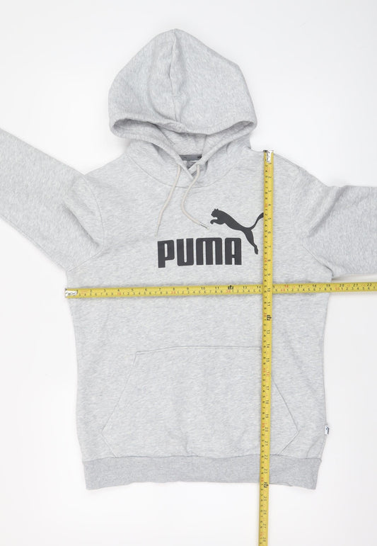 Womens UK Size 14 PUMA Grey Pullover Hoodie