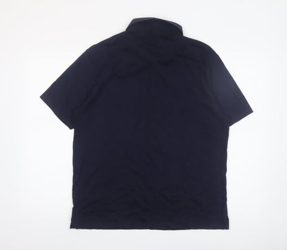 Mens UK Size M Marks and Spencer 100% Cotton Polo Shirt