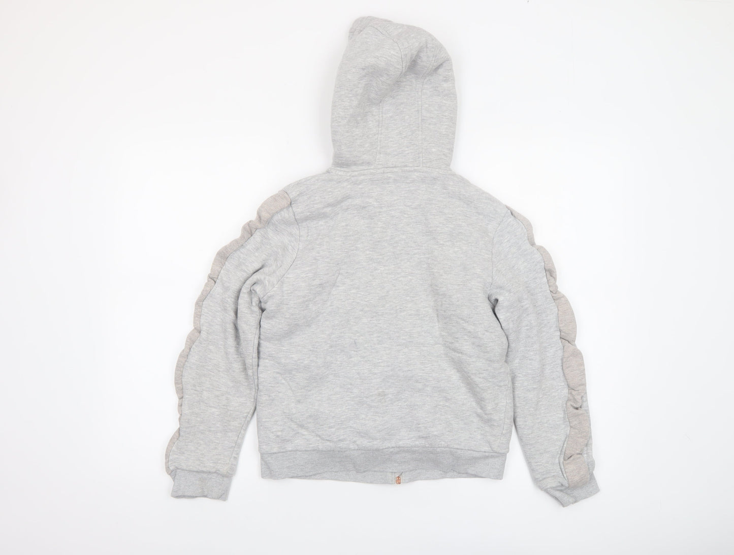 Girls UK Size 11-12 Years Marks and Spencer Grey Full Zip Hoodie