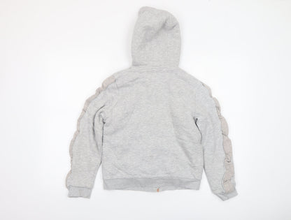 Girls UK Size 11-12 Years Marks and Spencer Grey Full Zip Hoodie