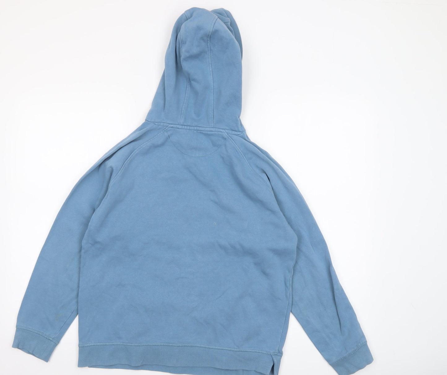 John Lewis Boys Blue Pullover Hoodie 12 Years 100% Cotton Casual