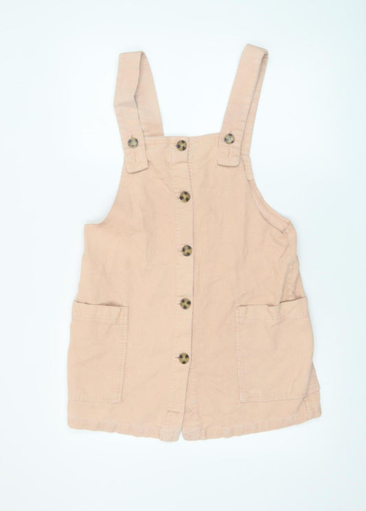 Womens UK Size XS MNG Pinafore/Dungaree Dress