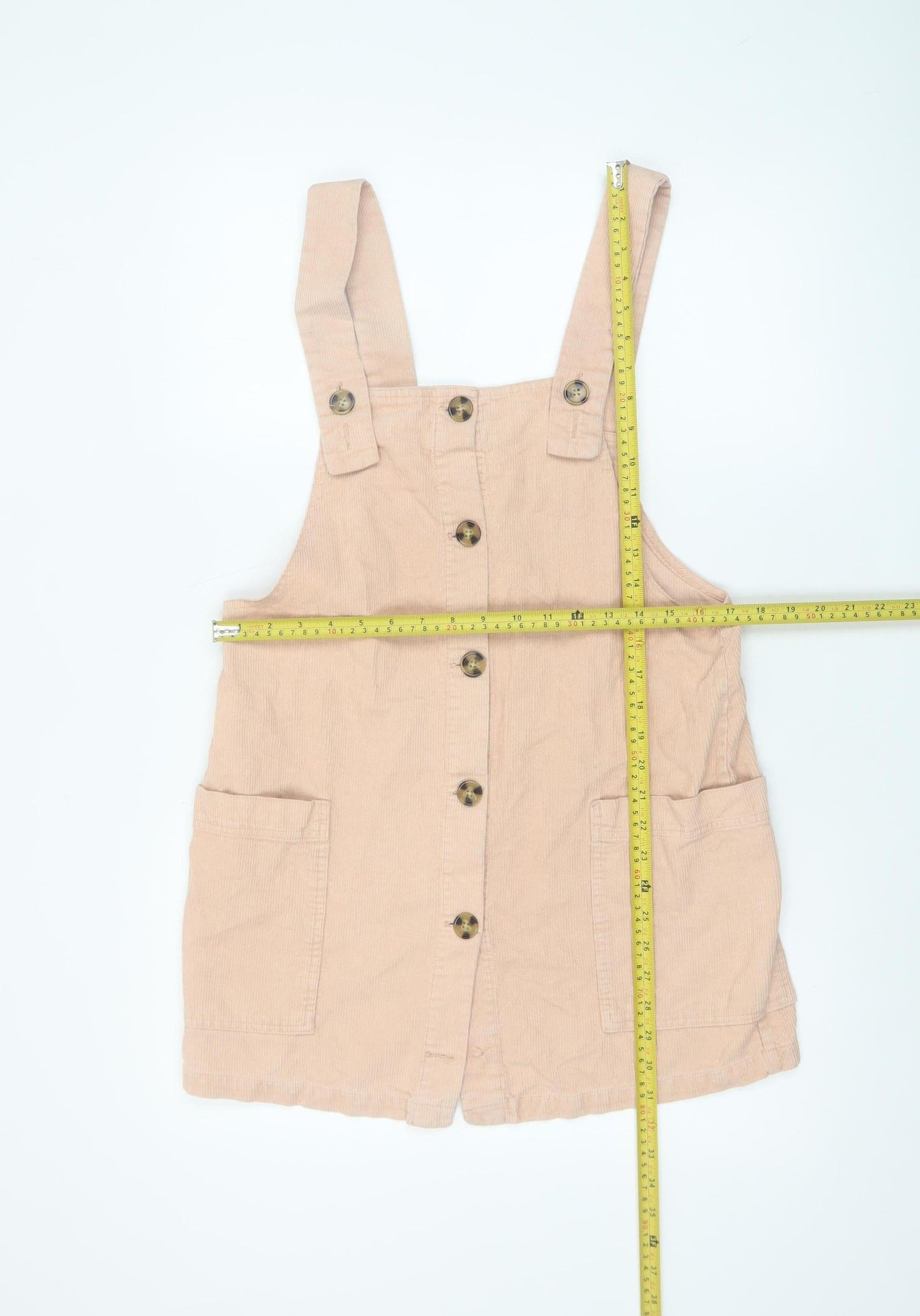 Womens UK Size XS MNG Pinafore/Dungaree Dress