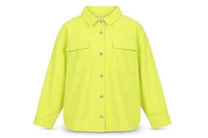 Womens UK Size L Denim Co. Yellow Basic Jacket