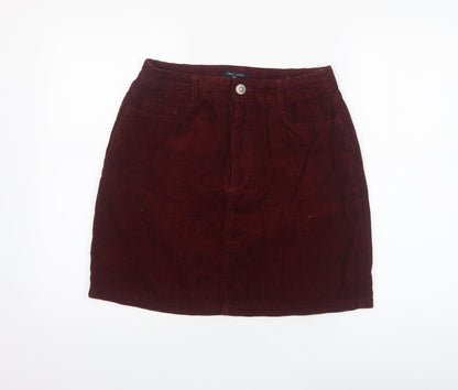 Womens UK Size 10 New Look Straight & Pencil Corduroy Skirt