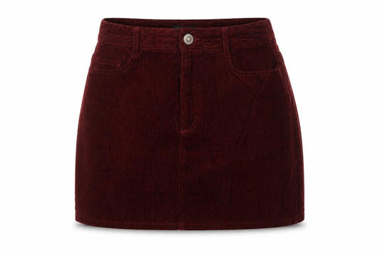 Womens UK Size 10 New Look Straight & Pencil Corduroy Skirt