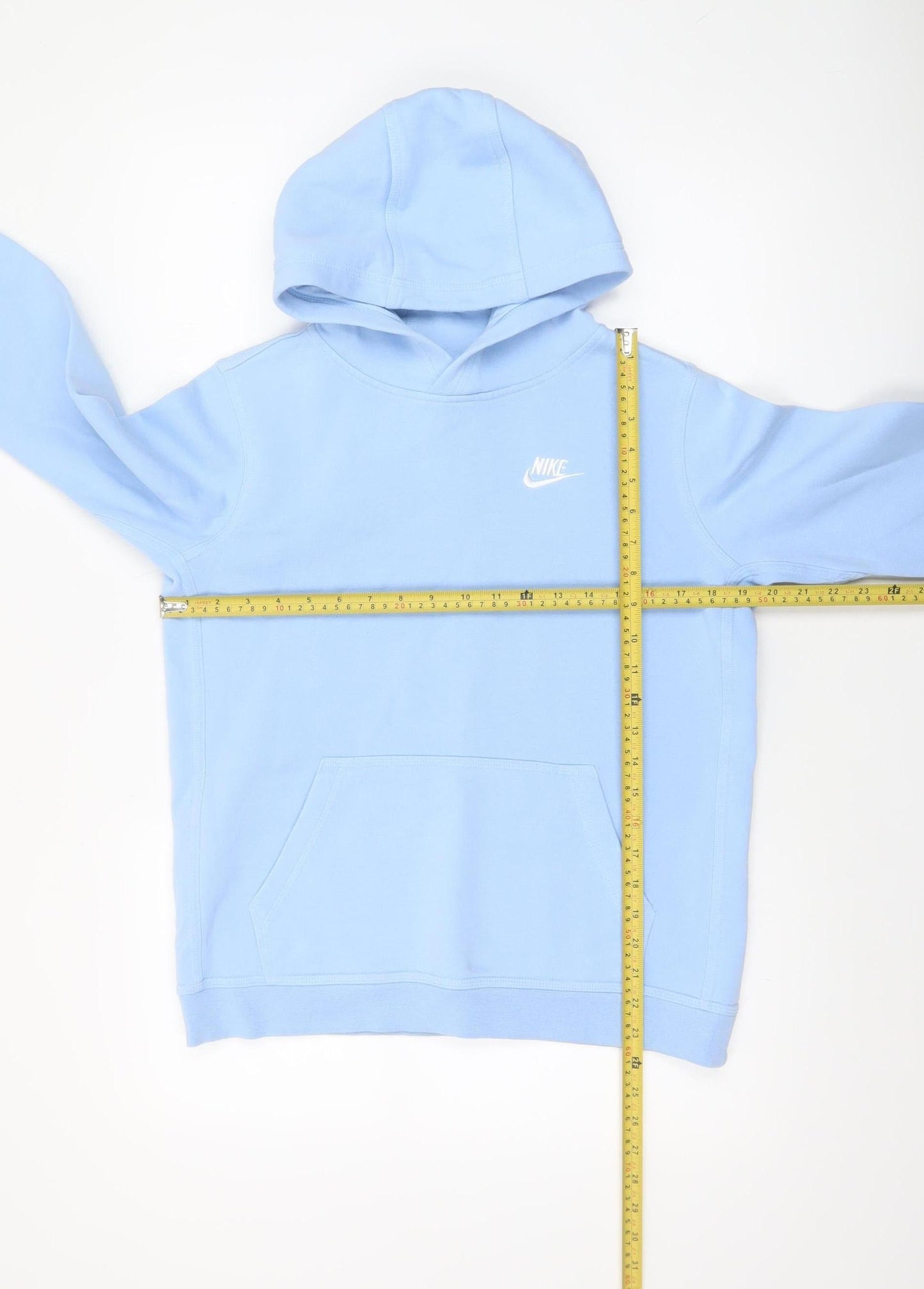 Girls UK Size XL Nike Blue Pullover Hoodie