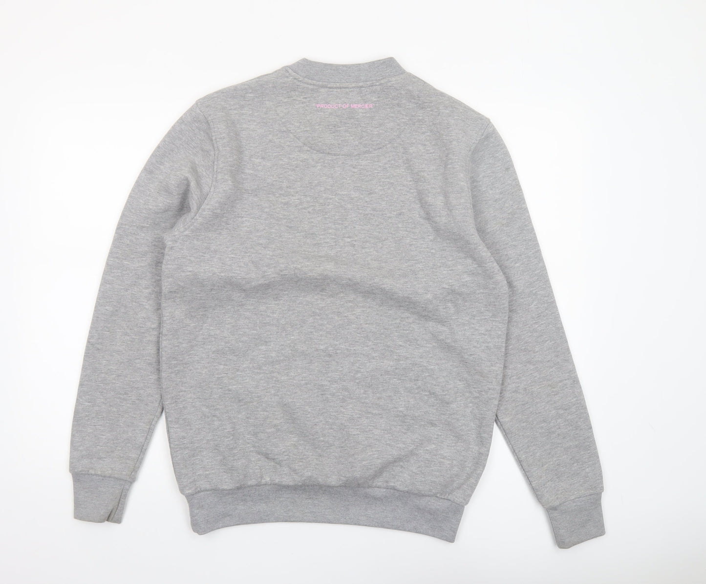 Mens UK Size XS Mercier Grey Pullover Sweatshirt