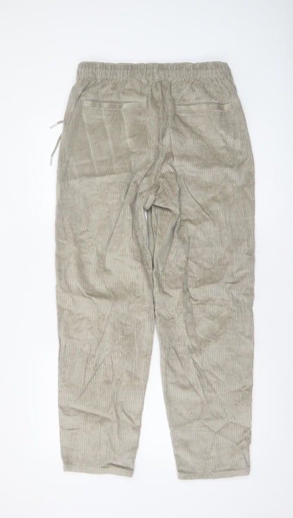 Womens UK Size S ASOS Design Relaxed Fit CasualTravel Beige Trousers