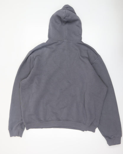 Mens UK Size XL PRETTYLITTLETHING Grey Pullover Hoodie